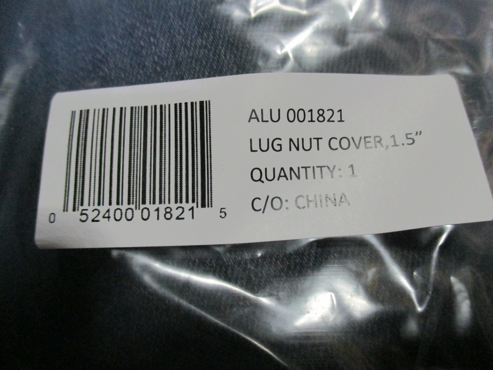 25 Per Lot, Genuine Alcoa Hex Lug Nut Cover ALU 001821, 1-1/2″ Hug a Lug