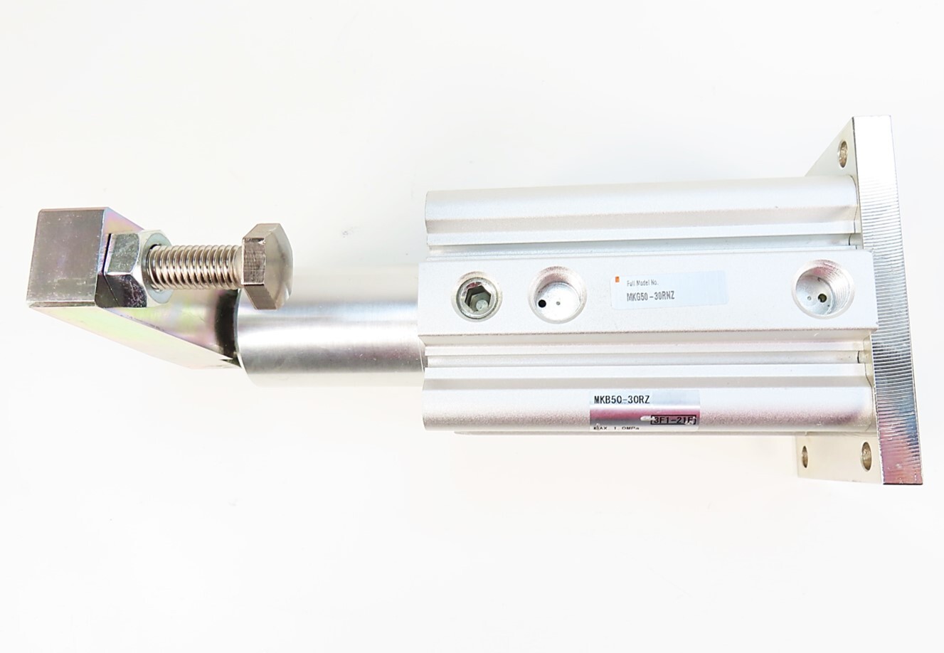 SMC MKG50-30RNZ MKG5030RNZ Pneumatic 90 θ 30mm Stroke Rotary Clamp Cylinder NEW