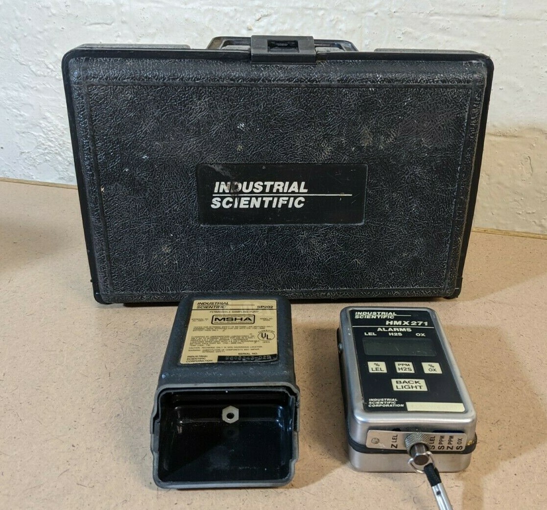 INDUSTRIAL SCIENTIFIC HMX271 O2 Sensor + SP202 Permissible Sampling Pump