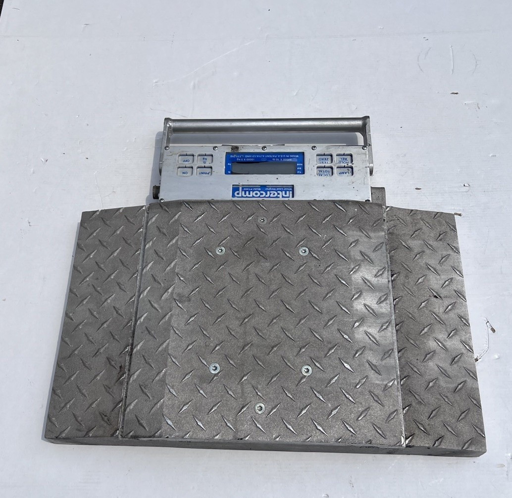 Intercomp PT300 portable wheel load scale 20,000 lb (1 Pieces)