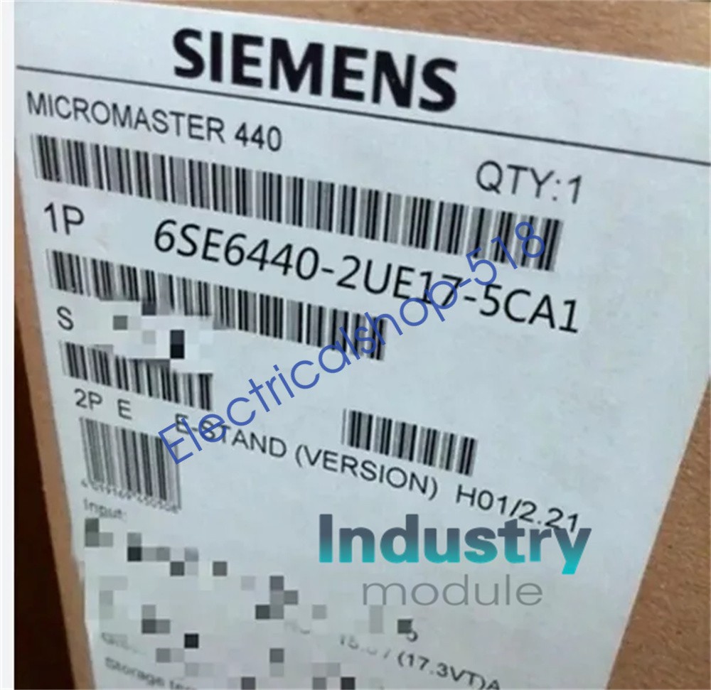 1PCS New Siemens 6SE6 440-2UE17-5CA1 6SE6440-2UE17-5CA1 In Box DHL/FedEx