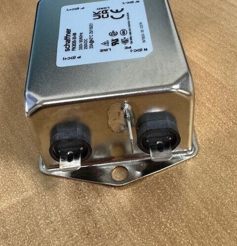 FN2020-20-06 Schaffner 20 A; 250 Vac Chassis Mount Filter