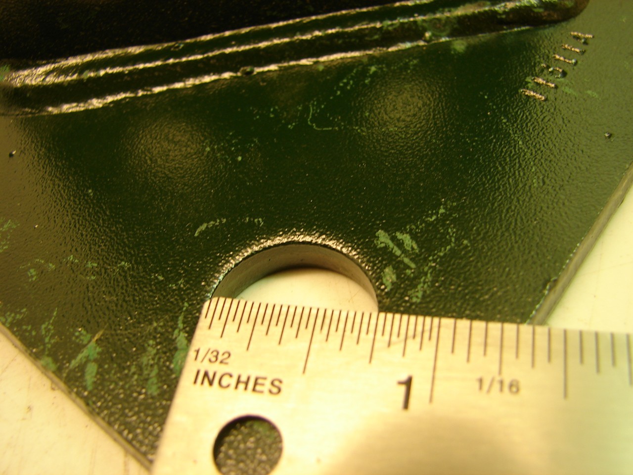COOPER B-LINE B281 GRN GREEN POST BASE ***NIB***