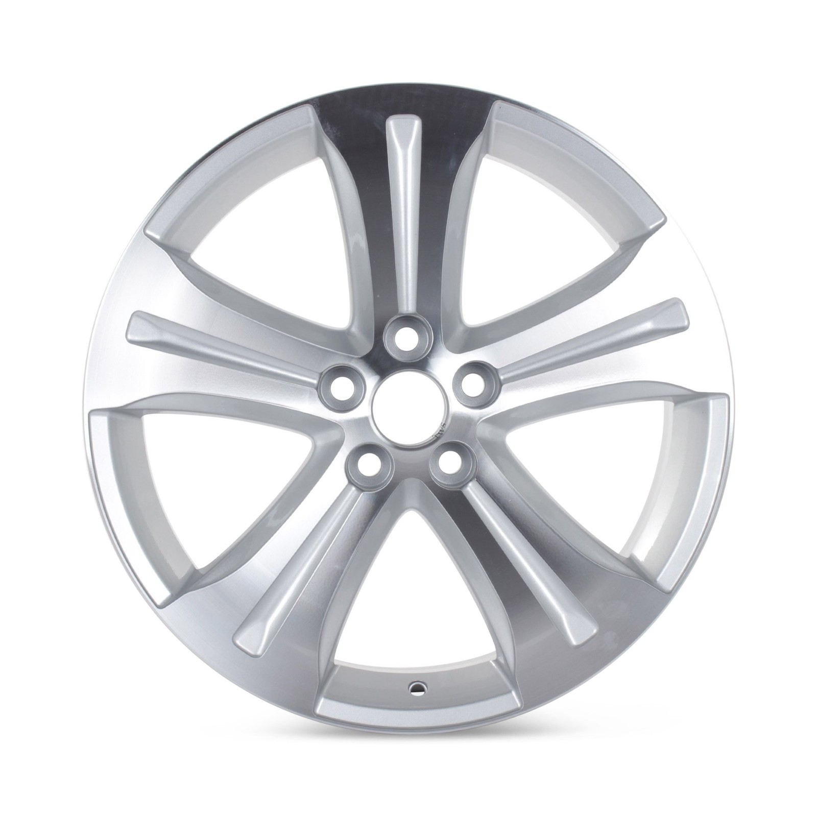 WheelerShip Replacement Wheel Silver Machined 19×7.5 for 2008-2013 Toyota Hig…