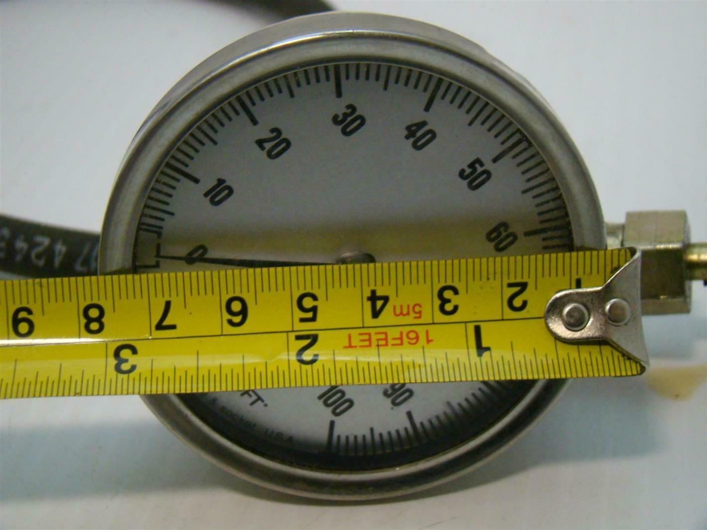 Ashcroft Glycerin Industrial Duralife Gauge 0-200psi AISI 316 Q-8962