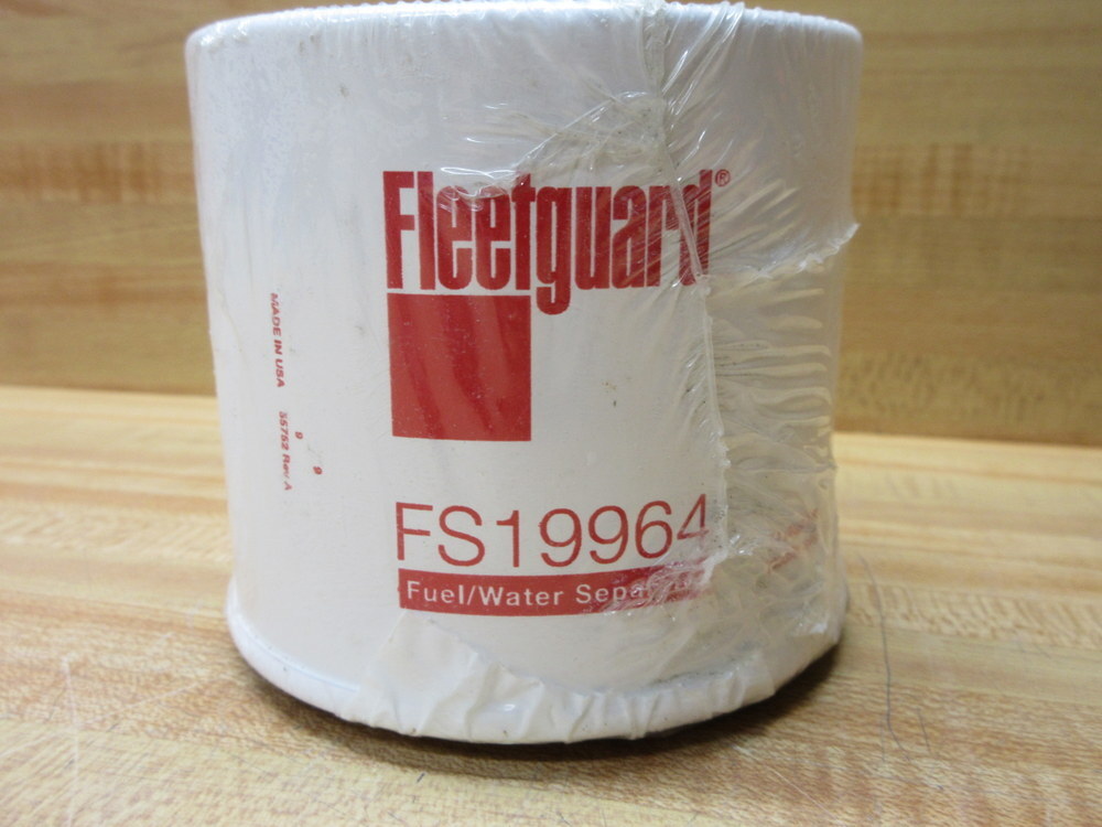 Fleetguard FS19964 Fuel/Water Separator, Filter (Pack of 3)