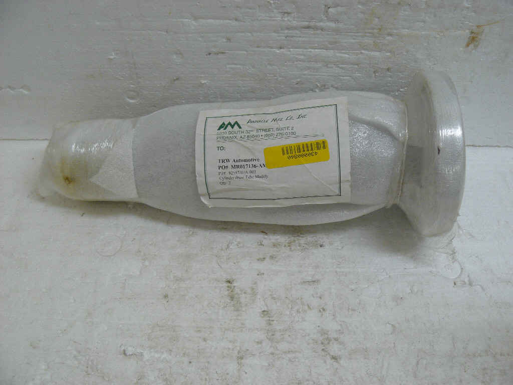 PINNACLE MFG 92597/07A-002 CYLINDER DRAW TUBE MODIF NEW