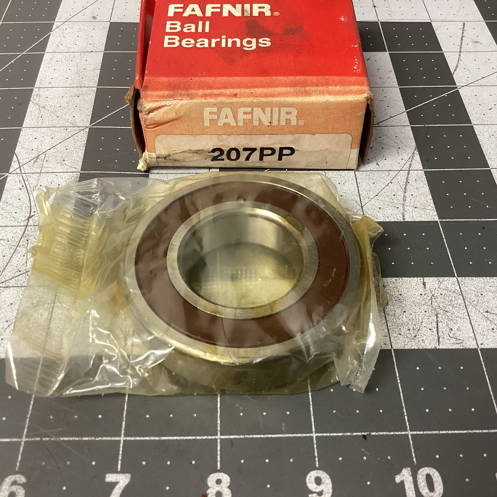 FAFNIR 207PP BALL BEARINGS LOT OF 6 (LBB27J)