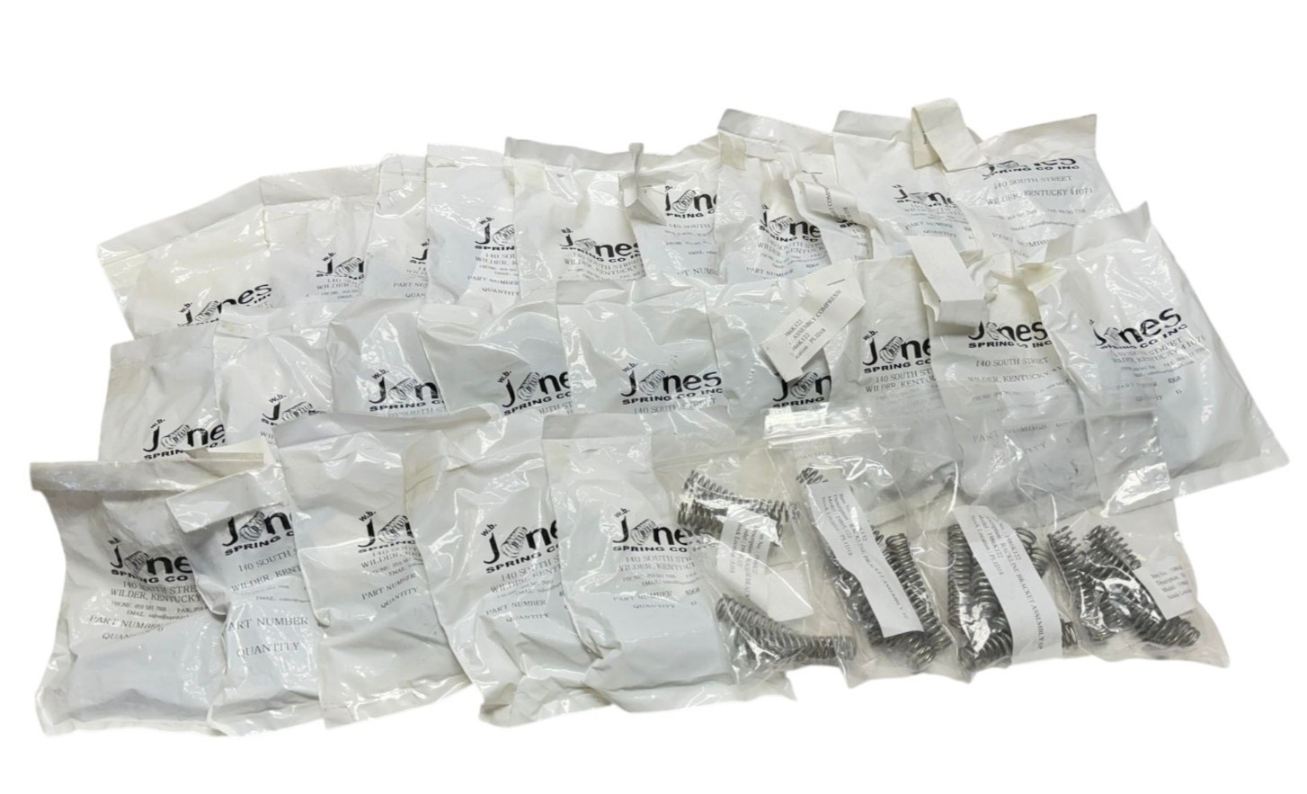 (Pack of 6) W.B. Jones 4068 Stainless Steel Spring 2″, 0.437 O.D.