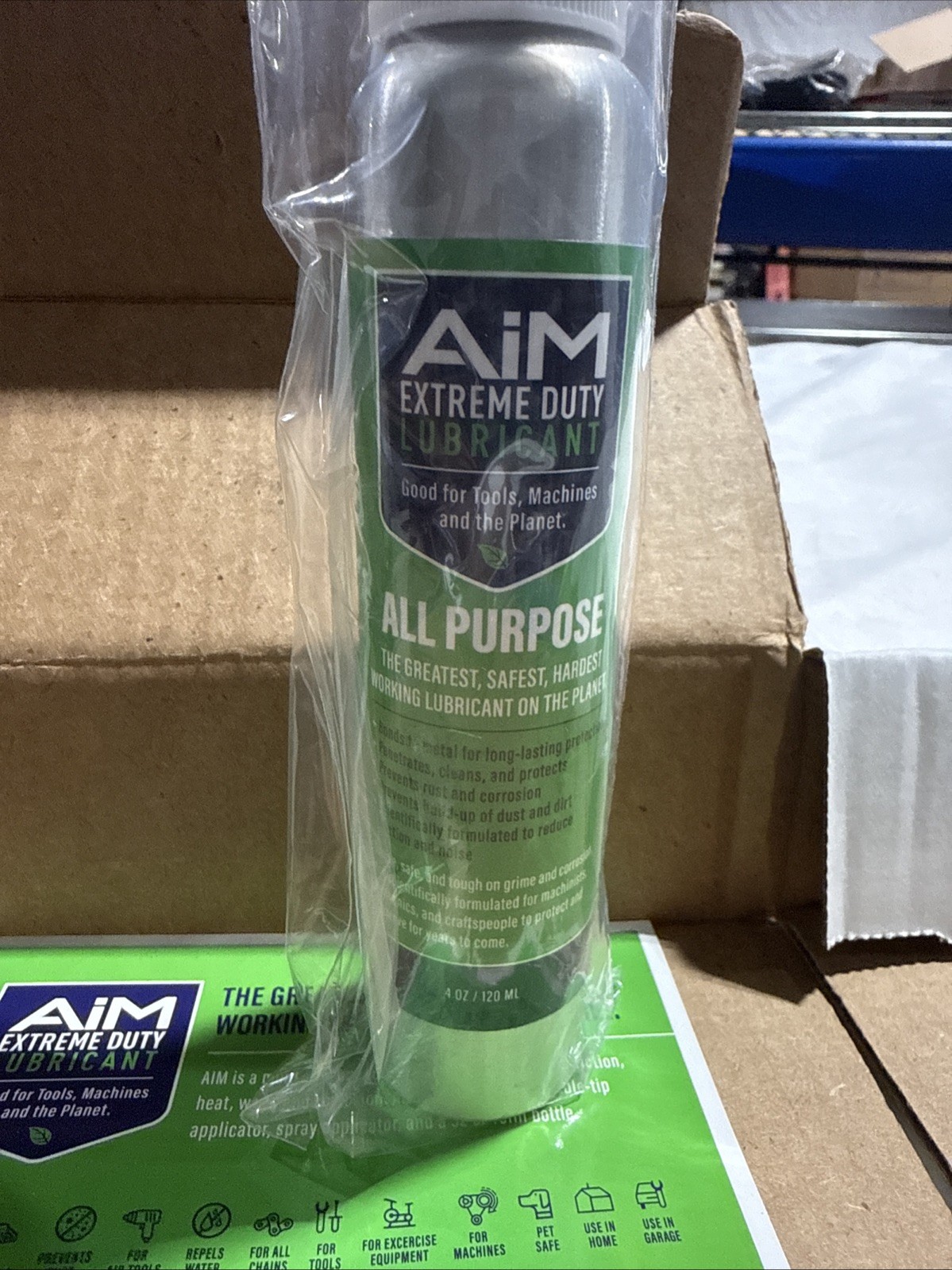 PlanetSafe AIM Extreme Duty Lubricant 4oz + 1oz Bundle – New