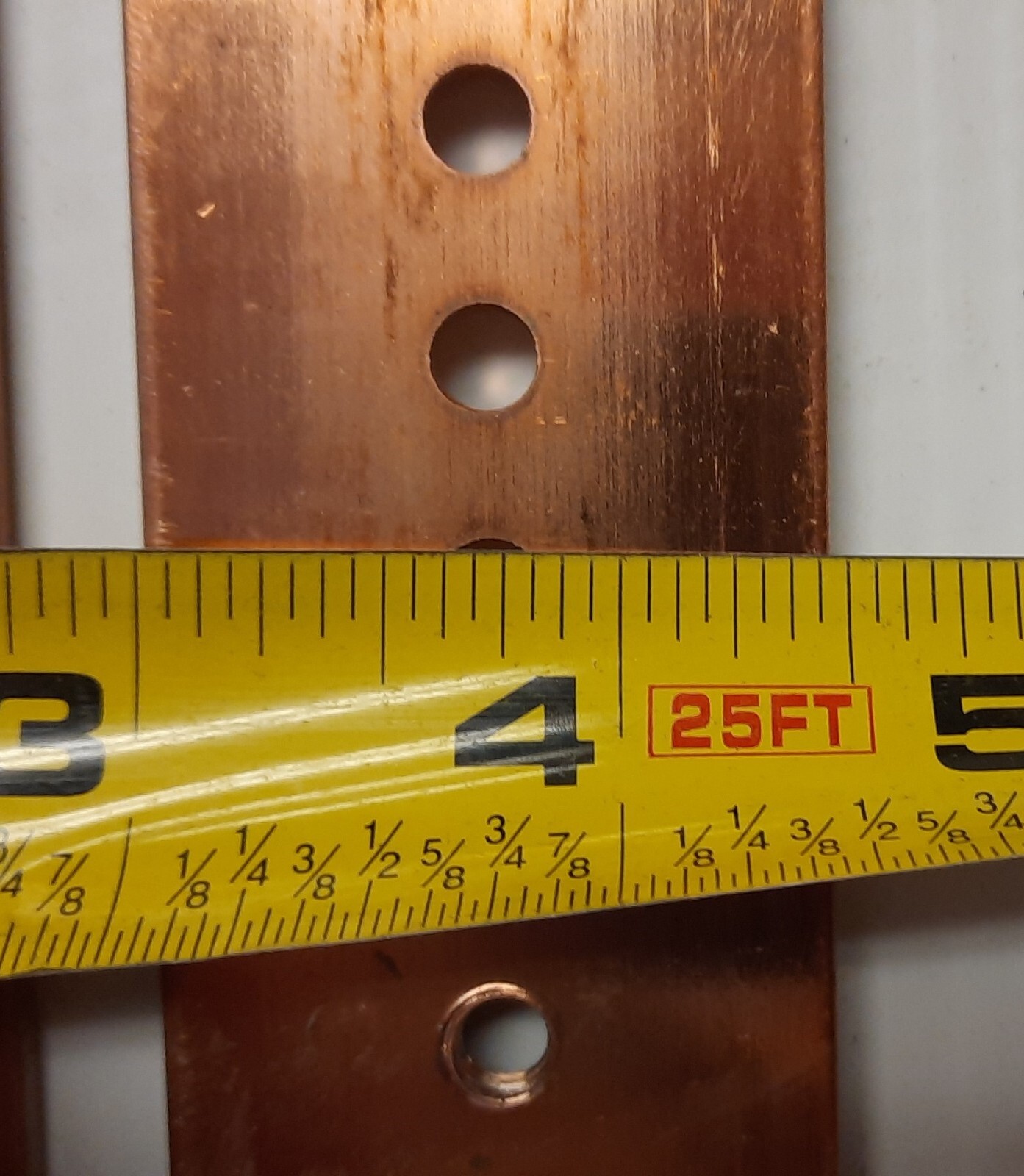Copper Bus Bar 45-3/4″x 1-1/2″ x 1/8″
