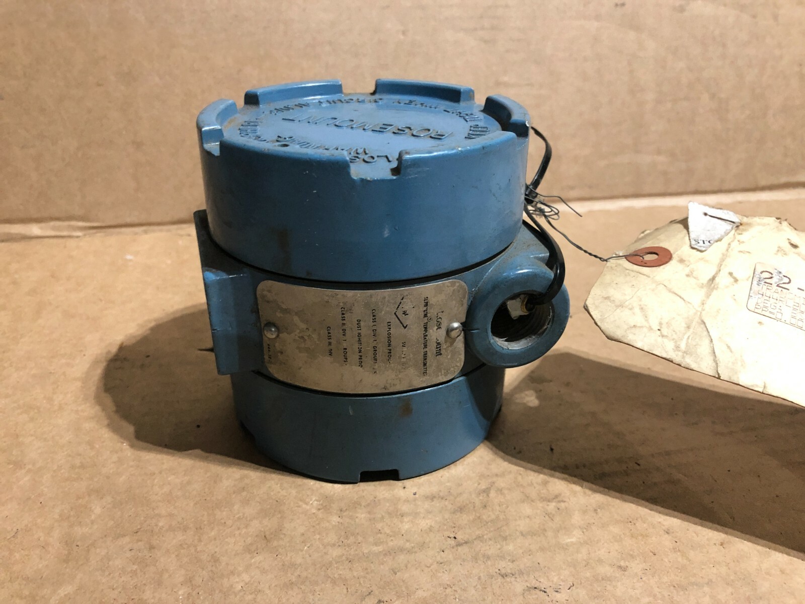 Rosemount, Temp Transmitter, 2U1A1EA
