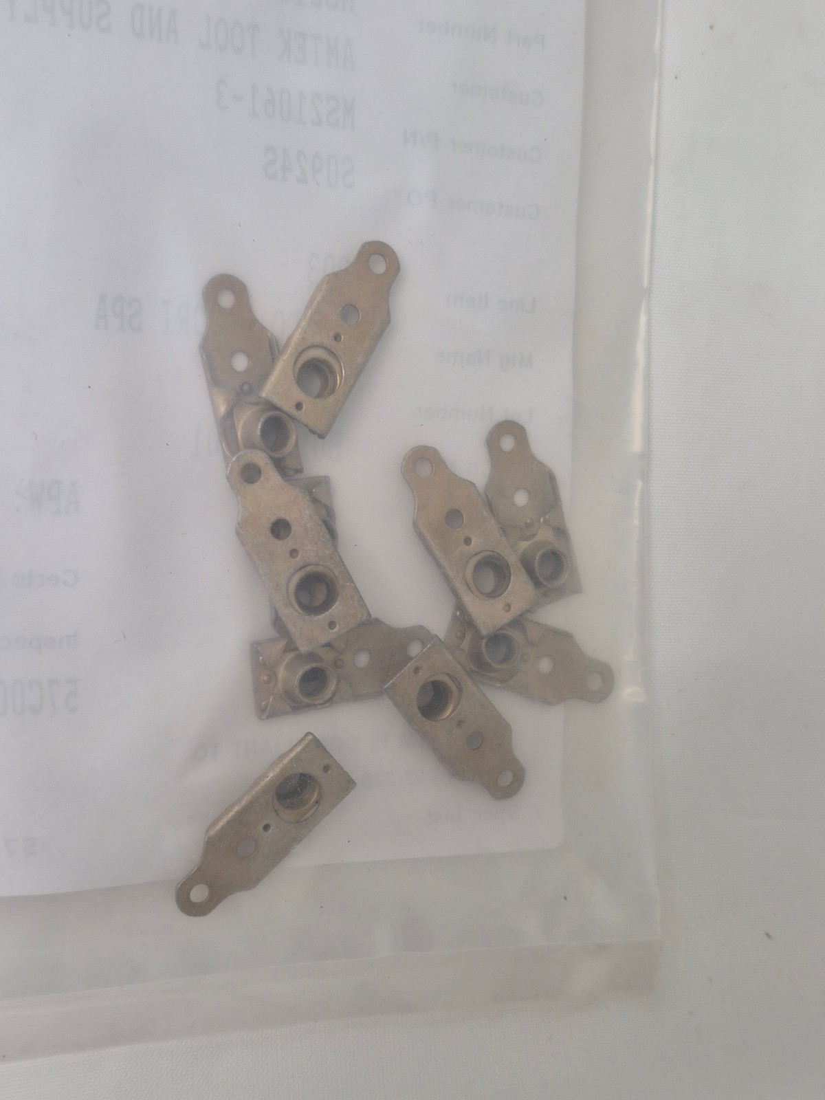 ADEPT FASTENERS MS21061-3 SELF LOCKING NUT PLATE (LOT OF 10)