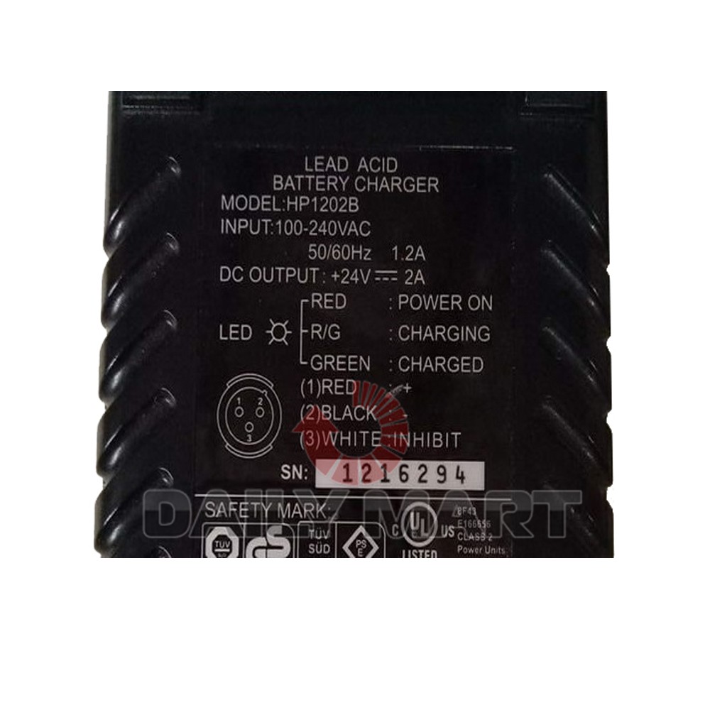 New In Box HP1202B Charger 24V2A Smart Charger