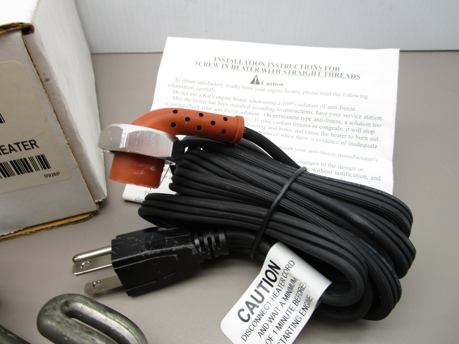 Fleetguard Cummins 3309188 Diesel Engine Heater 120v 1500w