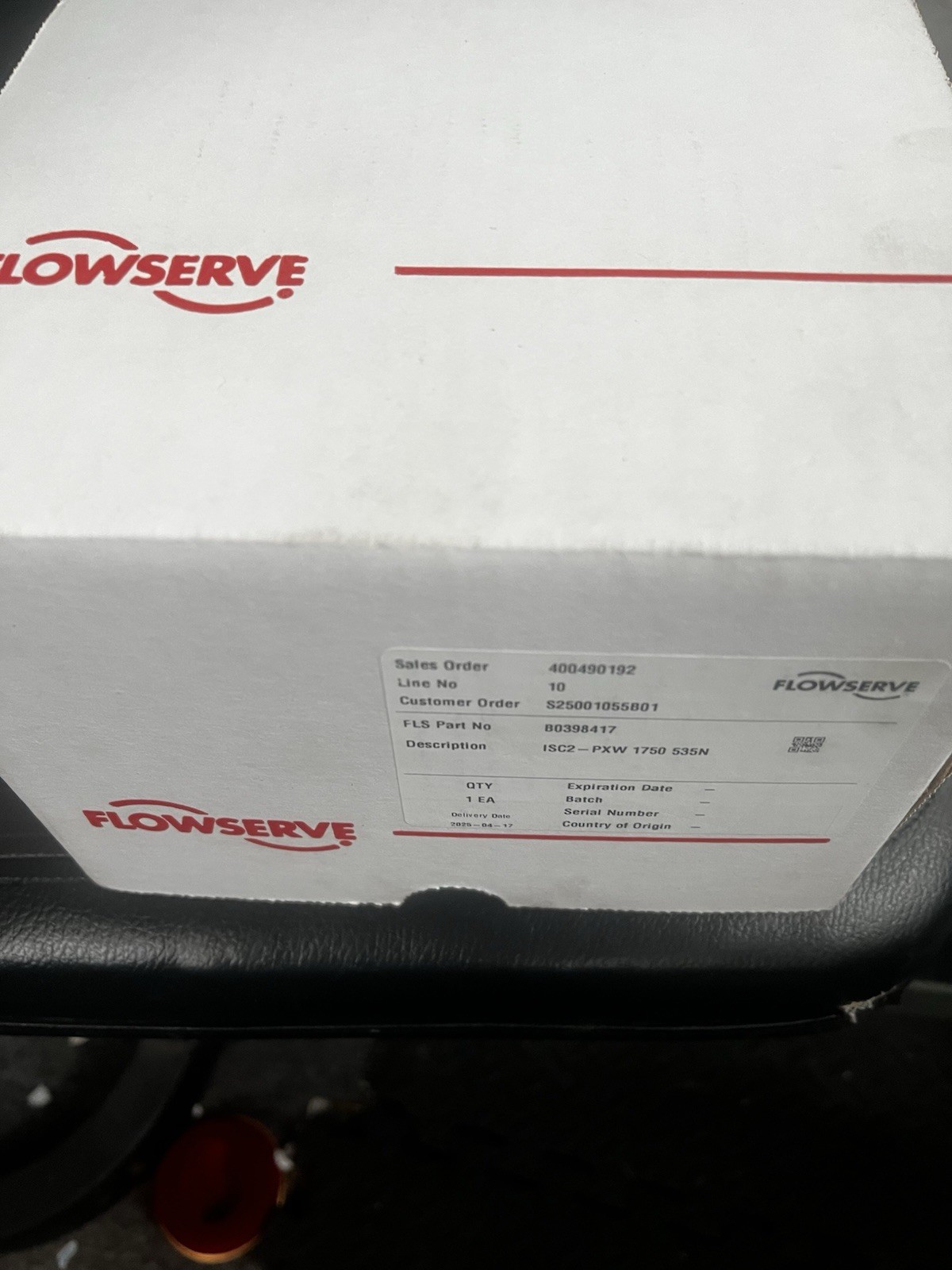 New Sealed FLOWSERVE ISC2-PXW 1750 535N Mechanical Seal 1.75” New In Box 2025