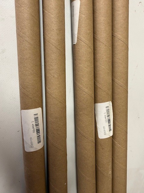 Lot of 5 NEW Knuffi Type W Edge Bumper Guards 39″ Black/Yellow 60-6902