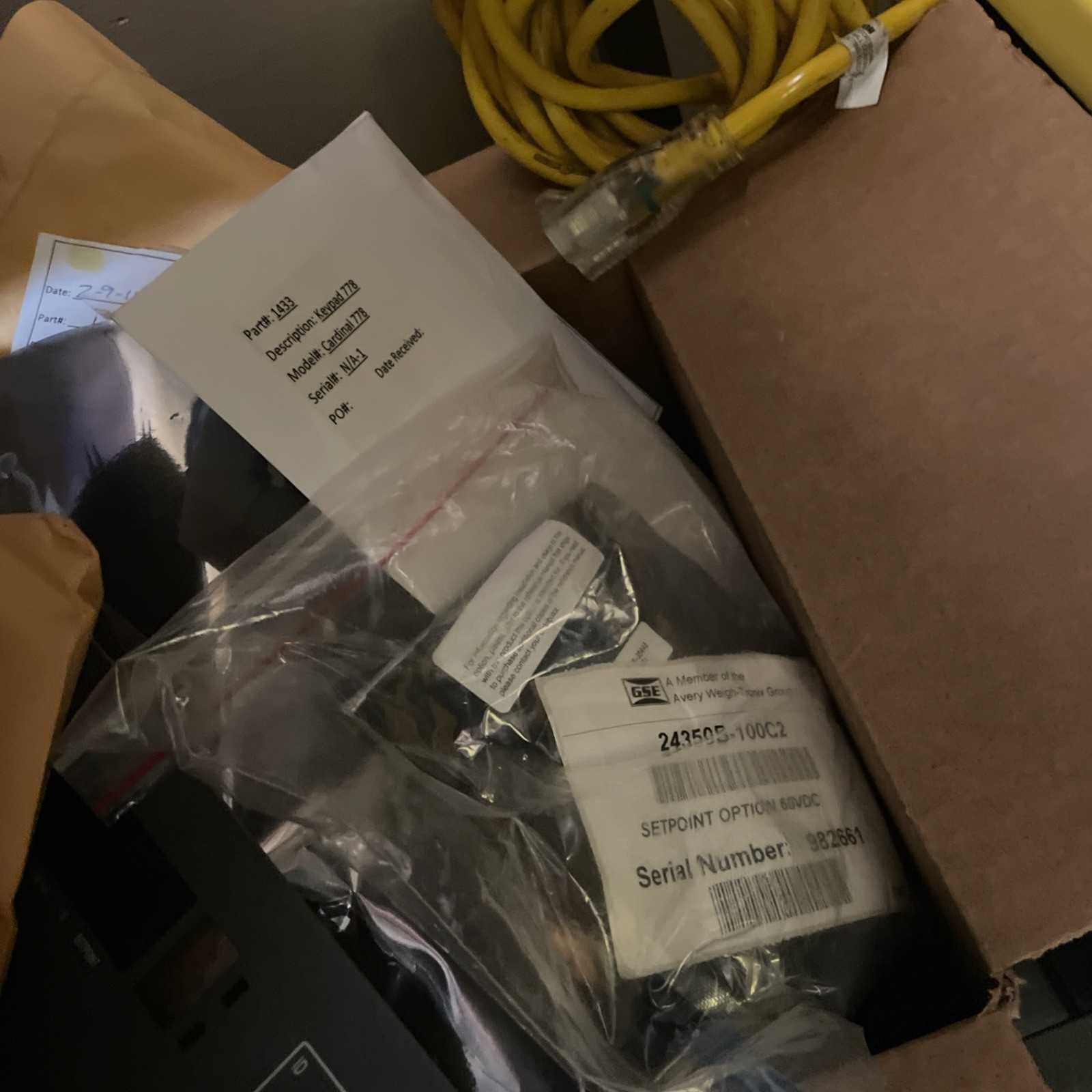 Avery Weigh Tronix GSE Module Relay Output 24350B-100C2