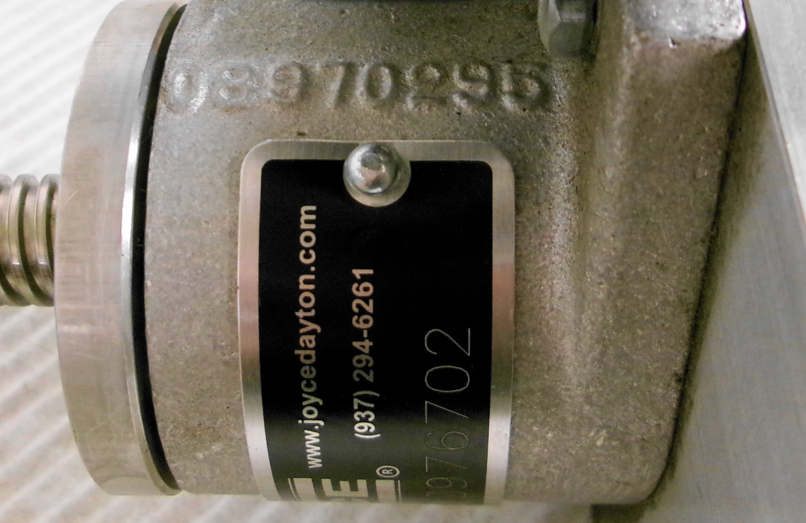 Joyce Dayton 08970295 Screw Jack Actuator