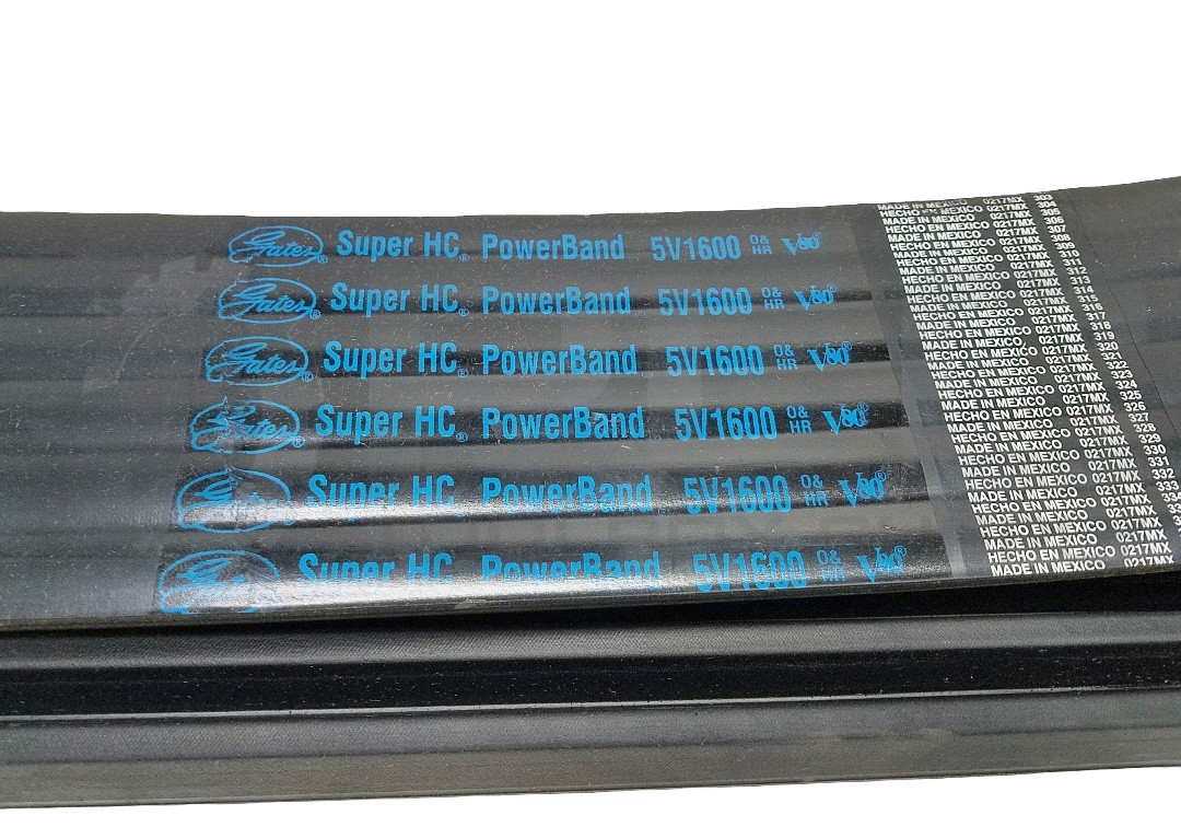 NEW GATES 5V1600 SUPER HC POWERBAND V-BELT, 9386-6160
