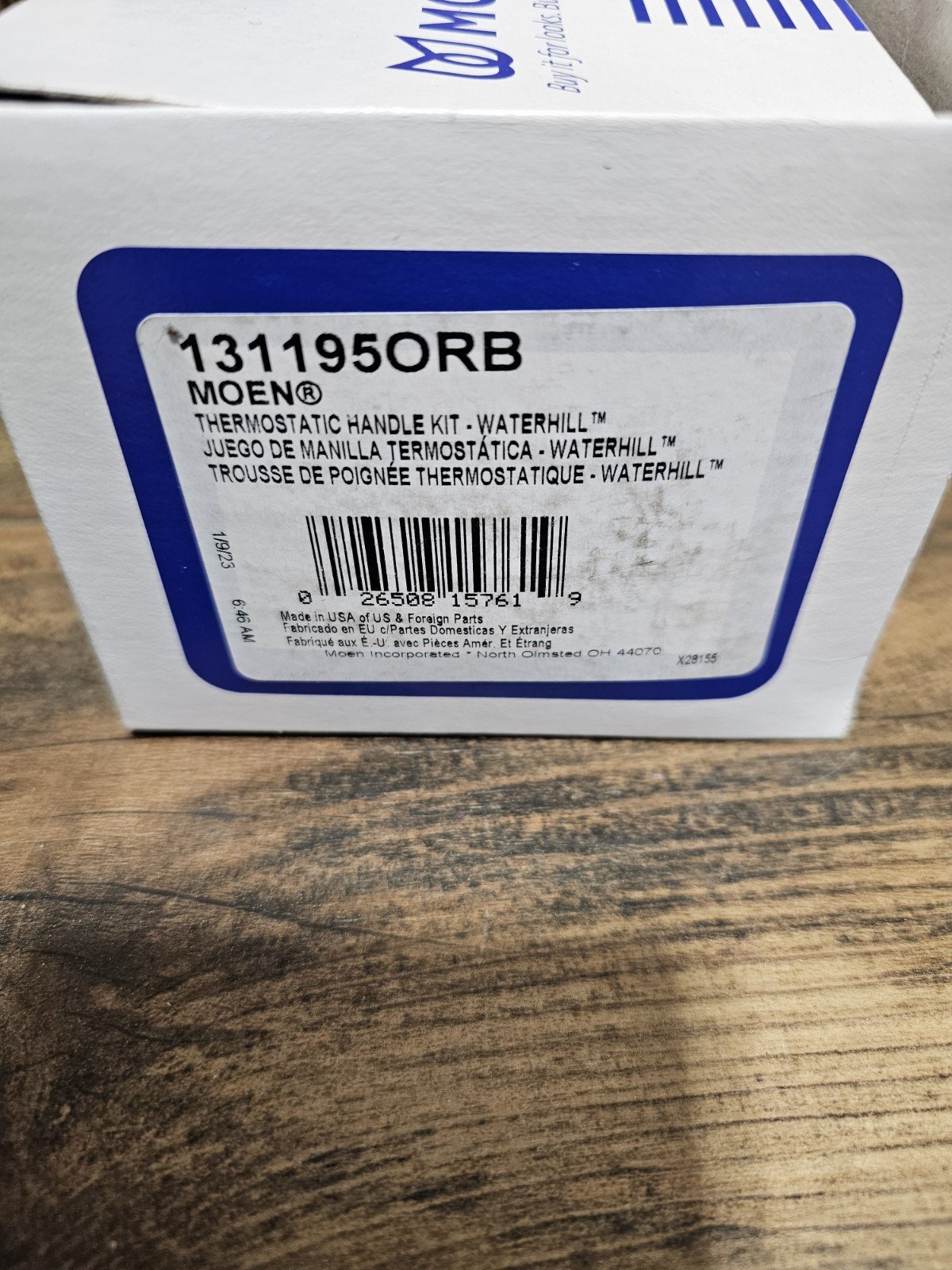New Moen 131191ORB Handle Kit Oil Rubbed Bronze
