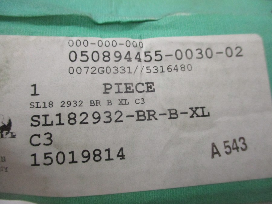 INA SL182932-BR-B-XLC3 NSMP
