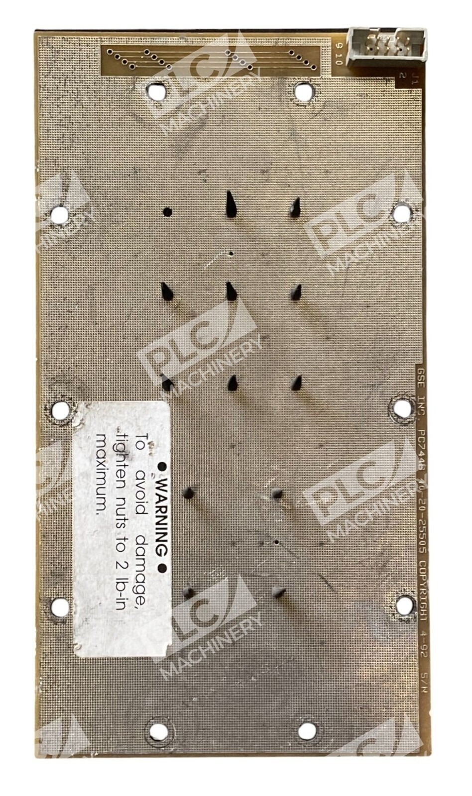 GSE Inc PC7448 550 Interface Board 40-20-25505