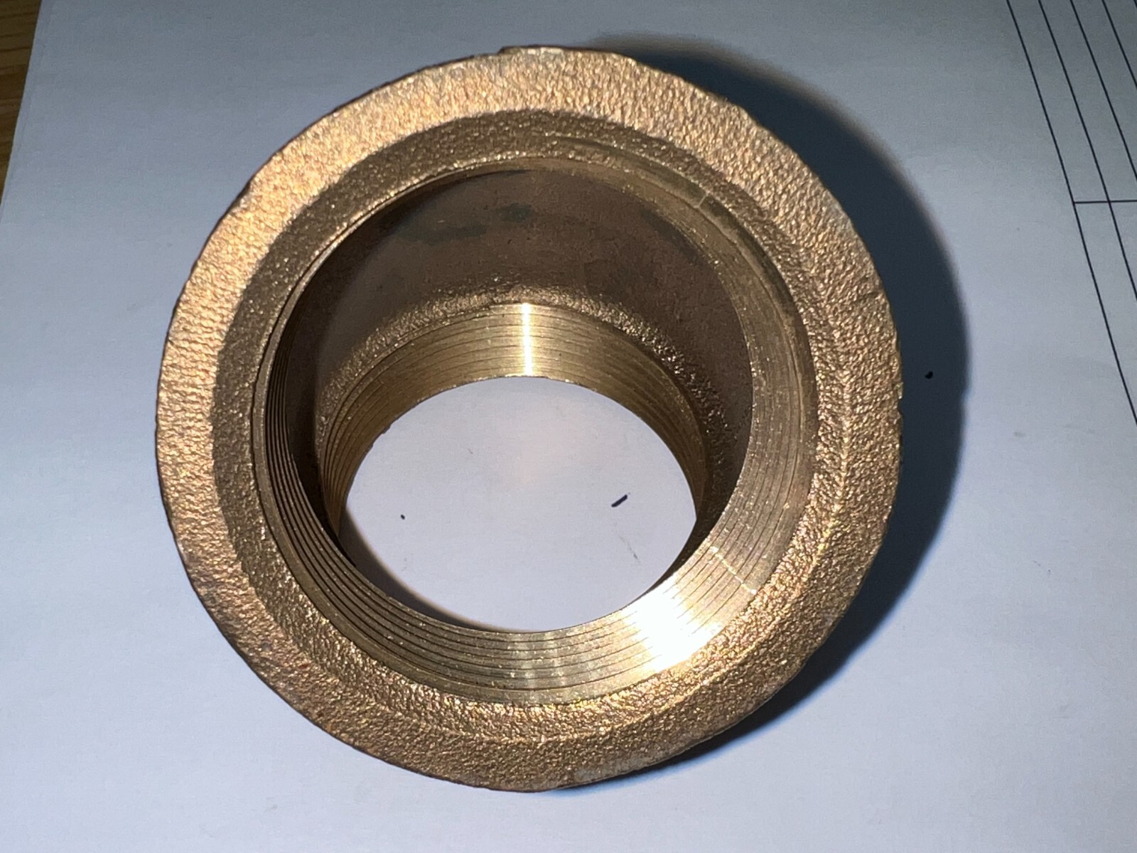 BRASS FEMALE 45° ELBOW LEFT HAND 1-1/2″ THREAD SIZE 3″ OAL HEIGHT