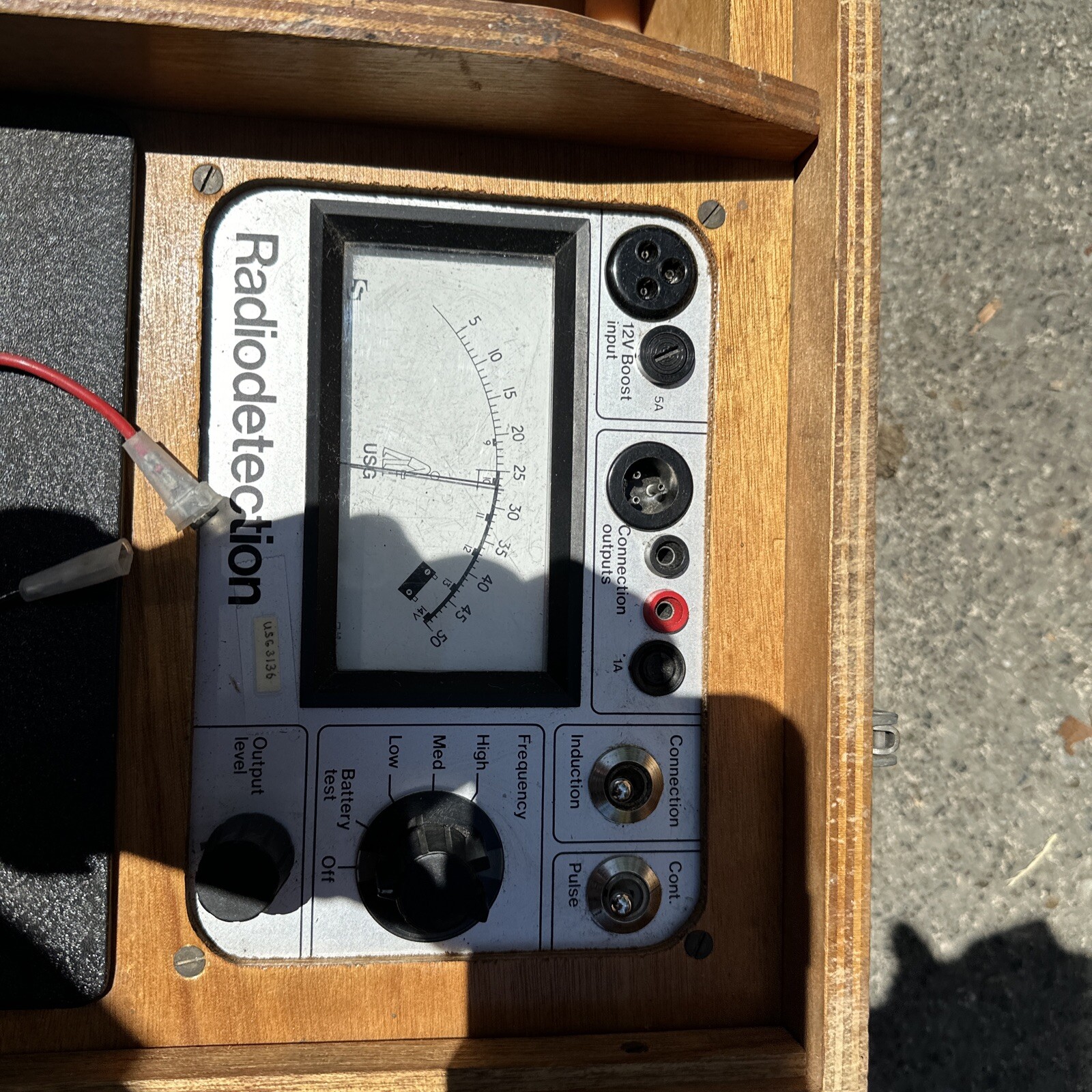 Vintage RADIO DETECTION GPR40 Set. Works
