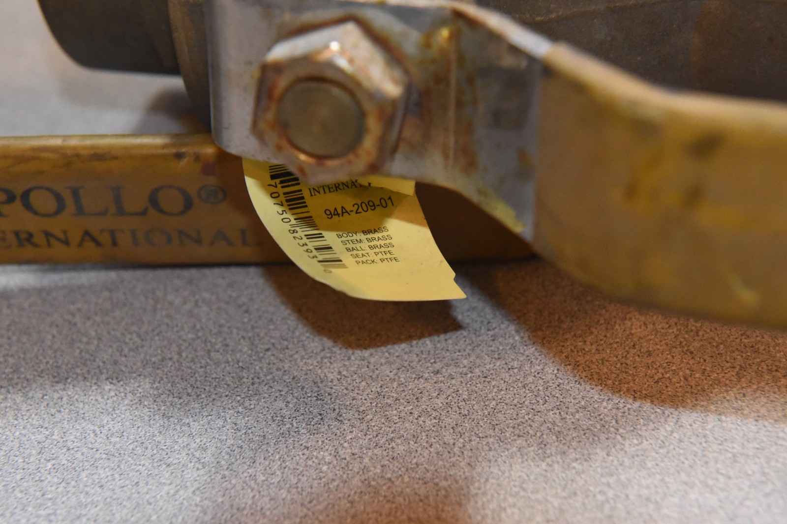 Lot of (2) Apollo 94A-209-01 – 2-1/2″ Brass Ball Valve Full Flow 400PSI Sweat