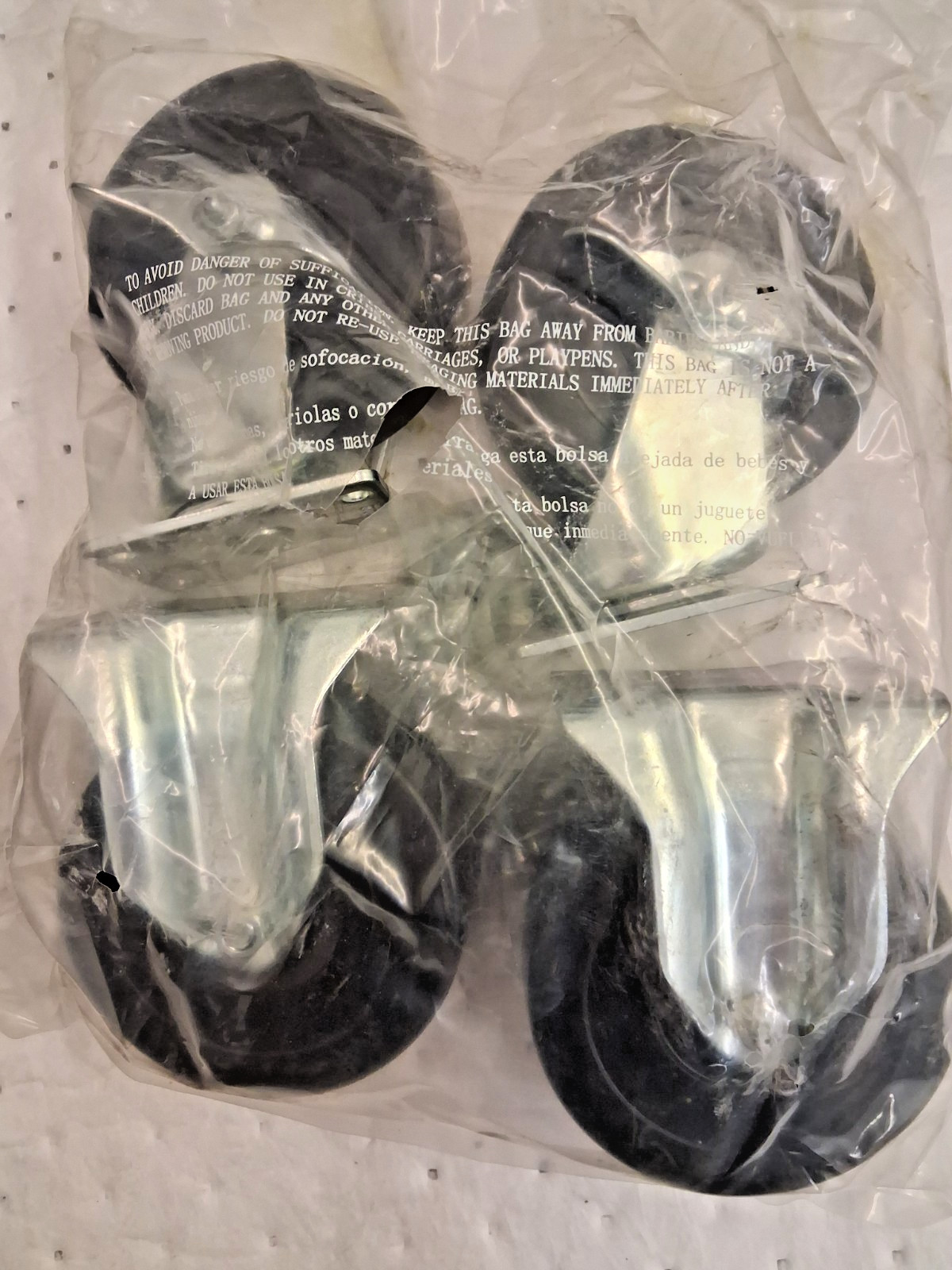 Kennedy Tool Case Caster Set 4pk 2″ Wide 6″ High Steel & Rubber 80837