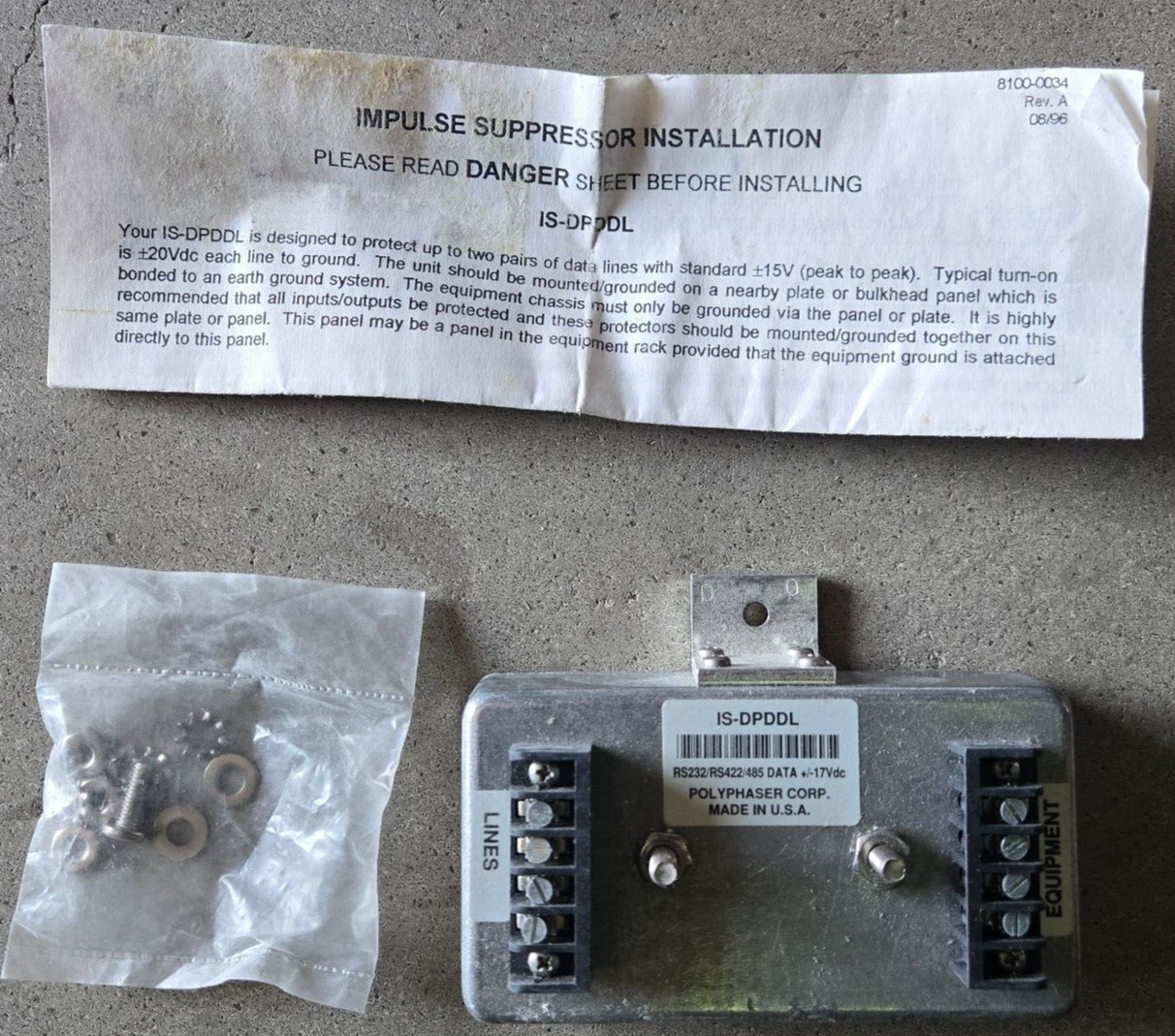 New Polyphaser IS-DPDDL