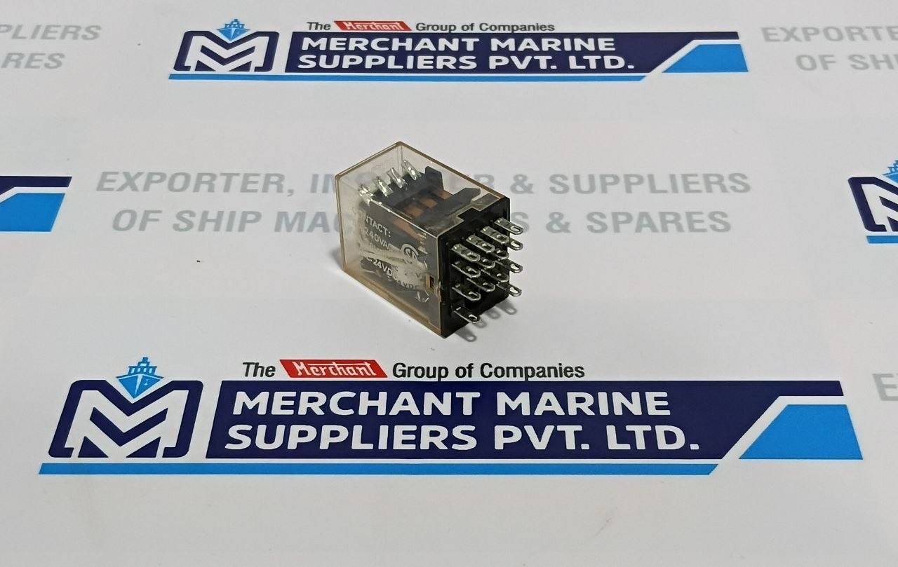 Omron MY4N-D2 24VDC Auxiliary Relay 5A 240VAC 5A 28VDC (Unused New)