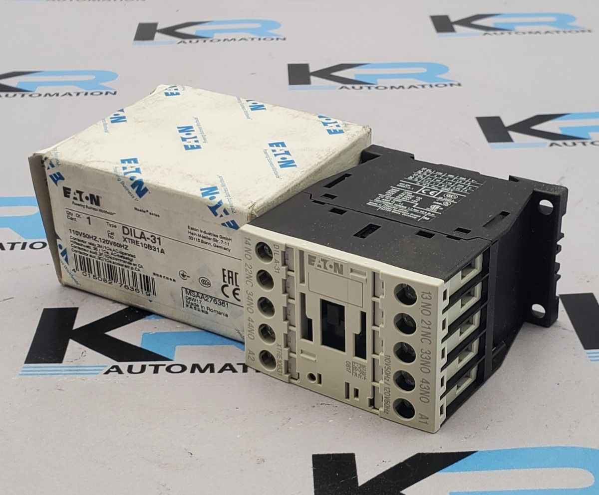 NEW Eaton DILA-31 Control Relay XTRE10B31A