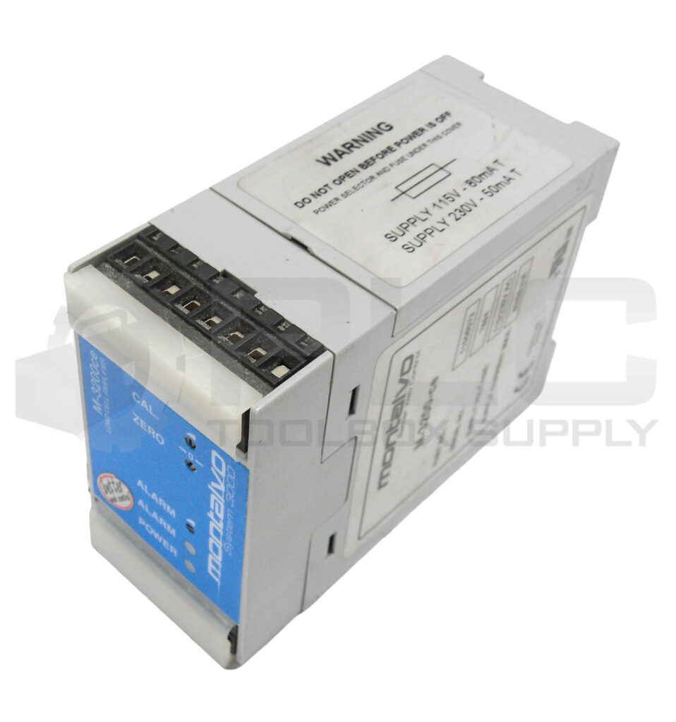 MONTALVO M-3200-CE LOAD CELL AMPILIFER 115/230VAC 80/50MZ 114506073