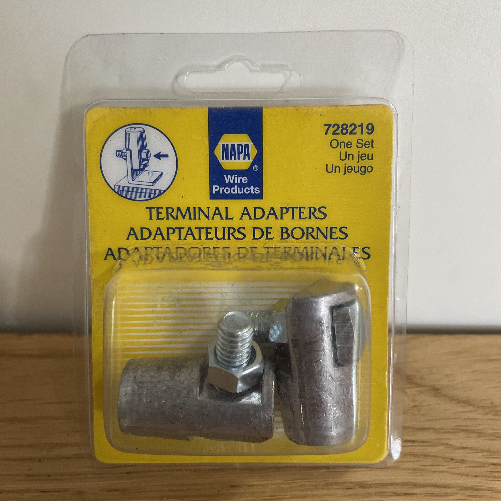 728219 NAPA Battery Terminal Flag-to-Post Adapter NEW