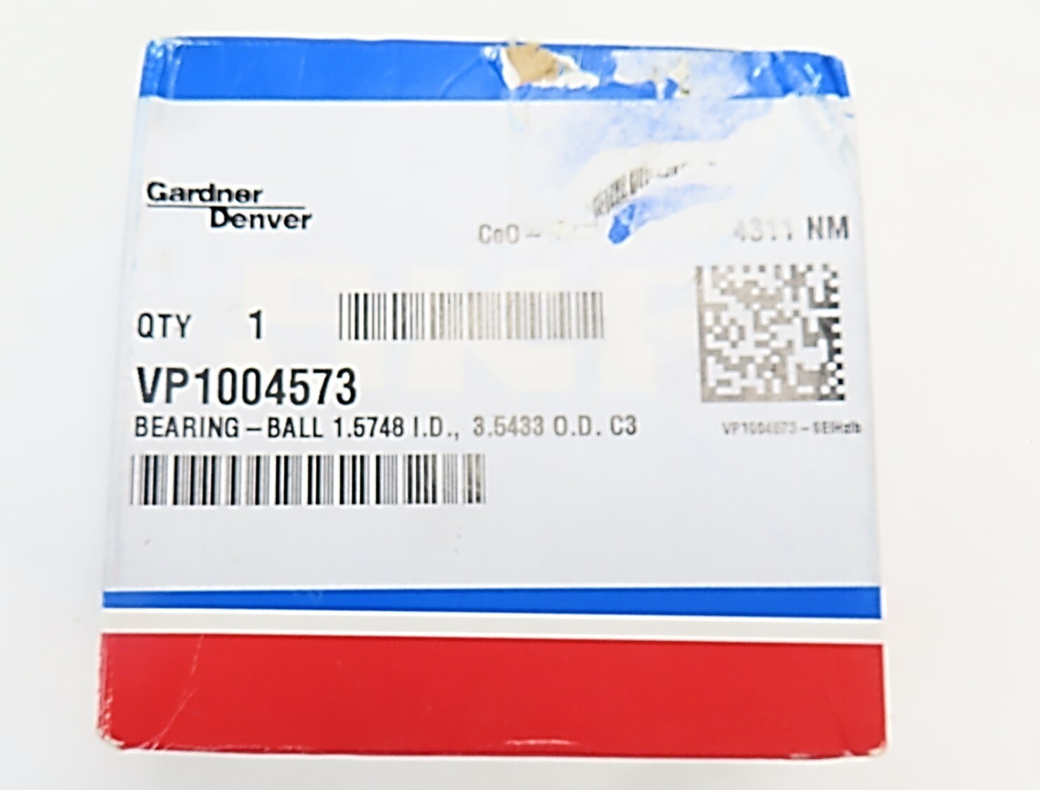 SKF 3308 A/C3VQ629 Gardner Denver VP1004573 40x90x36.5mm Factory Sealed NIB