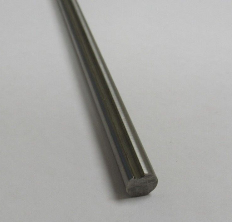 2x 303 Stainless Steel Shaft 5/16 Diameter Length 8.5″ Center Groove 0.094″