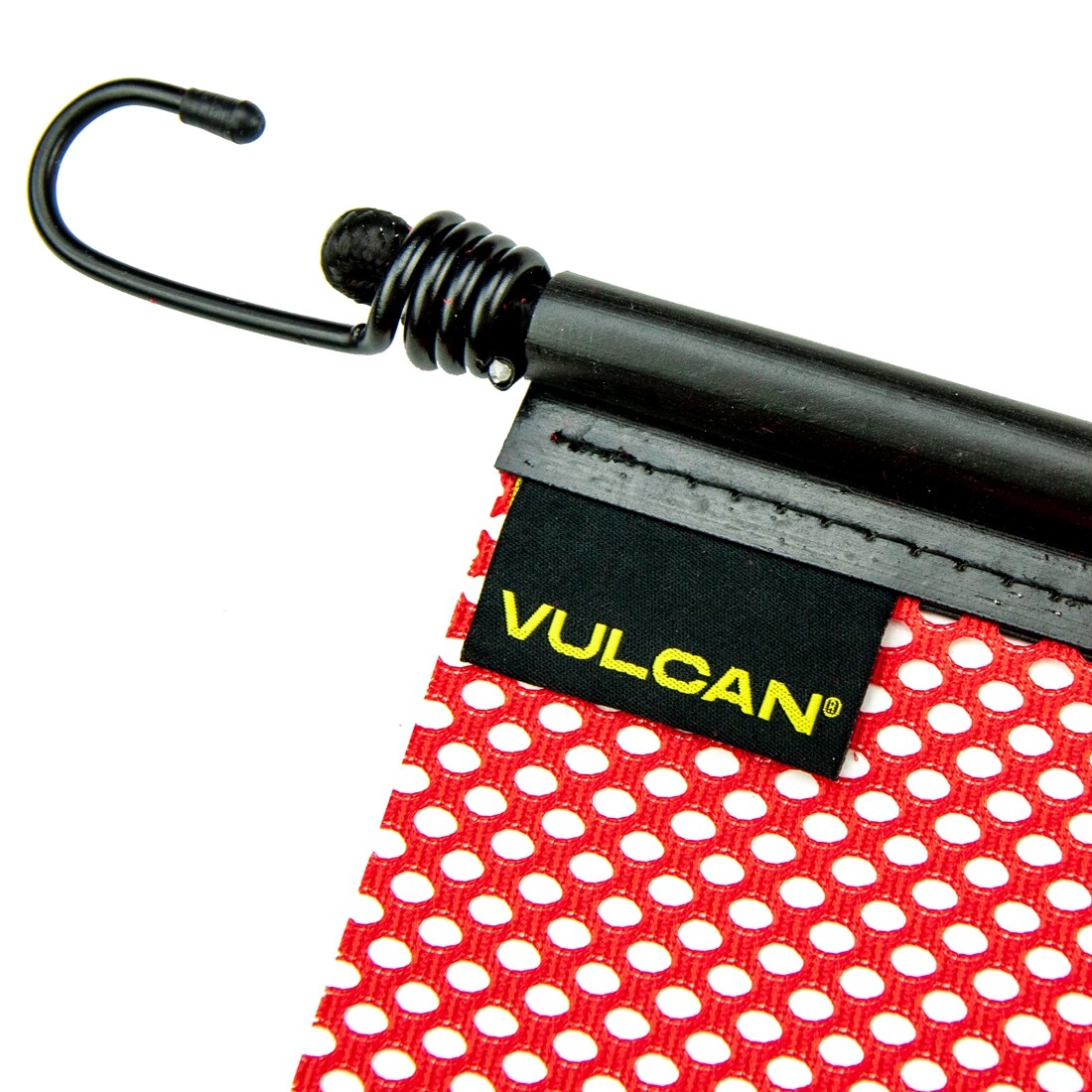 VULCAN Safety Flag – Stretch Cord – 18″ x 18″, 2 Pack – Mesh