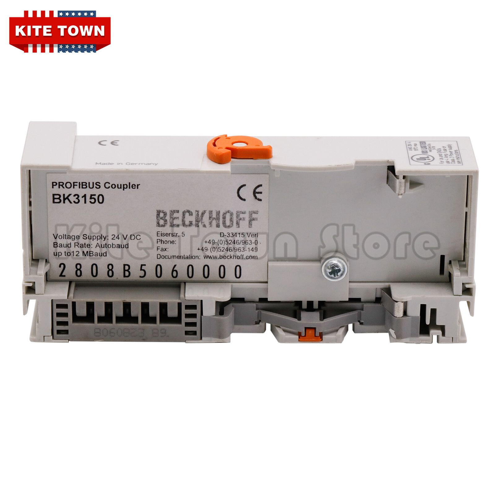 New in Box BECKHOFF BK3150 PROFIBUS Bus Coupler PLC Module