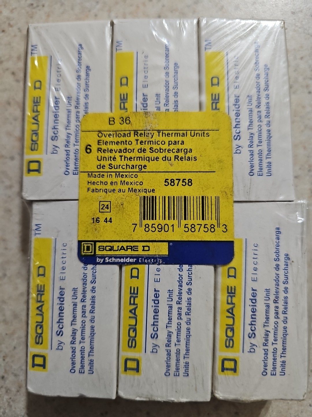 Square D B36.0 Overload Relay Heater ( Each)