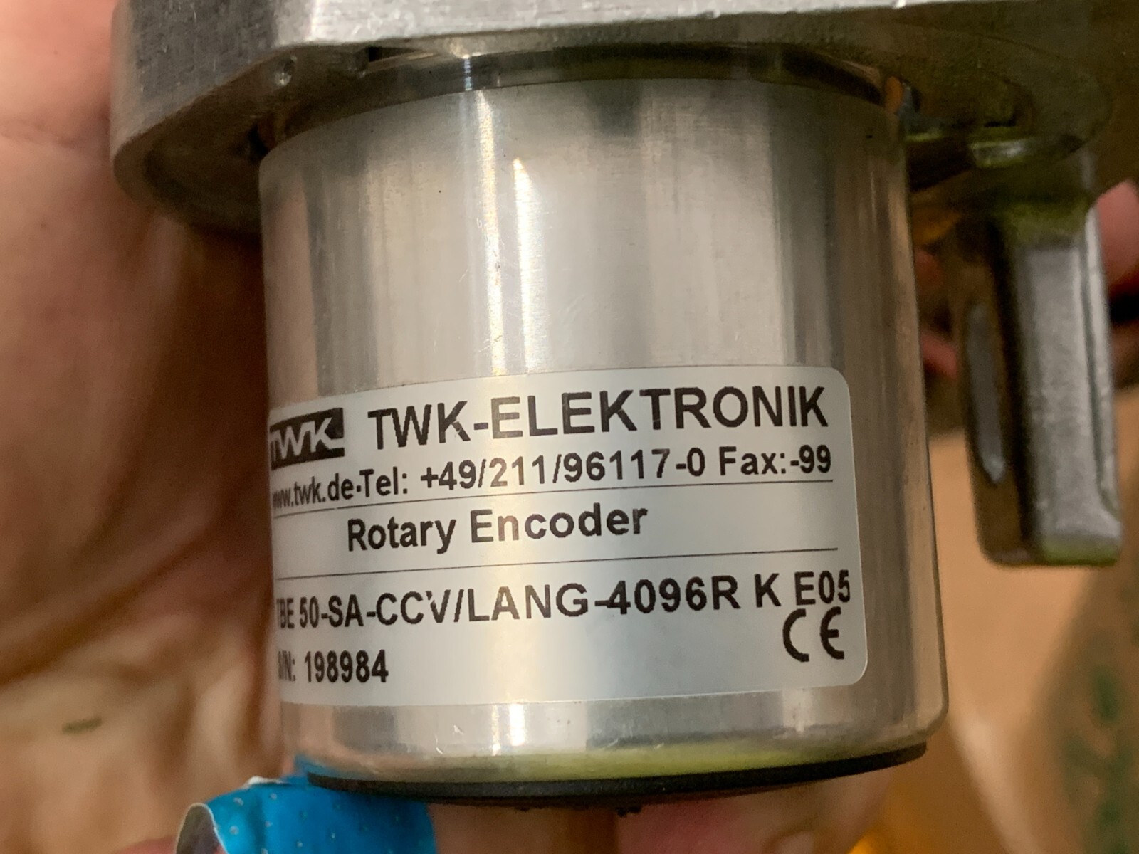 TWK-Elektronik Rotary Encoder TBE 50-SA-CCV/LAND-4096R K E05