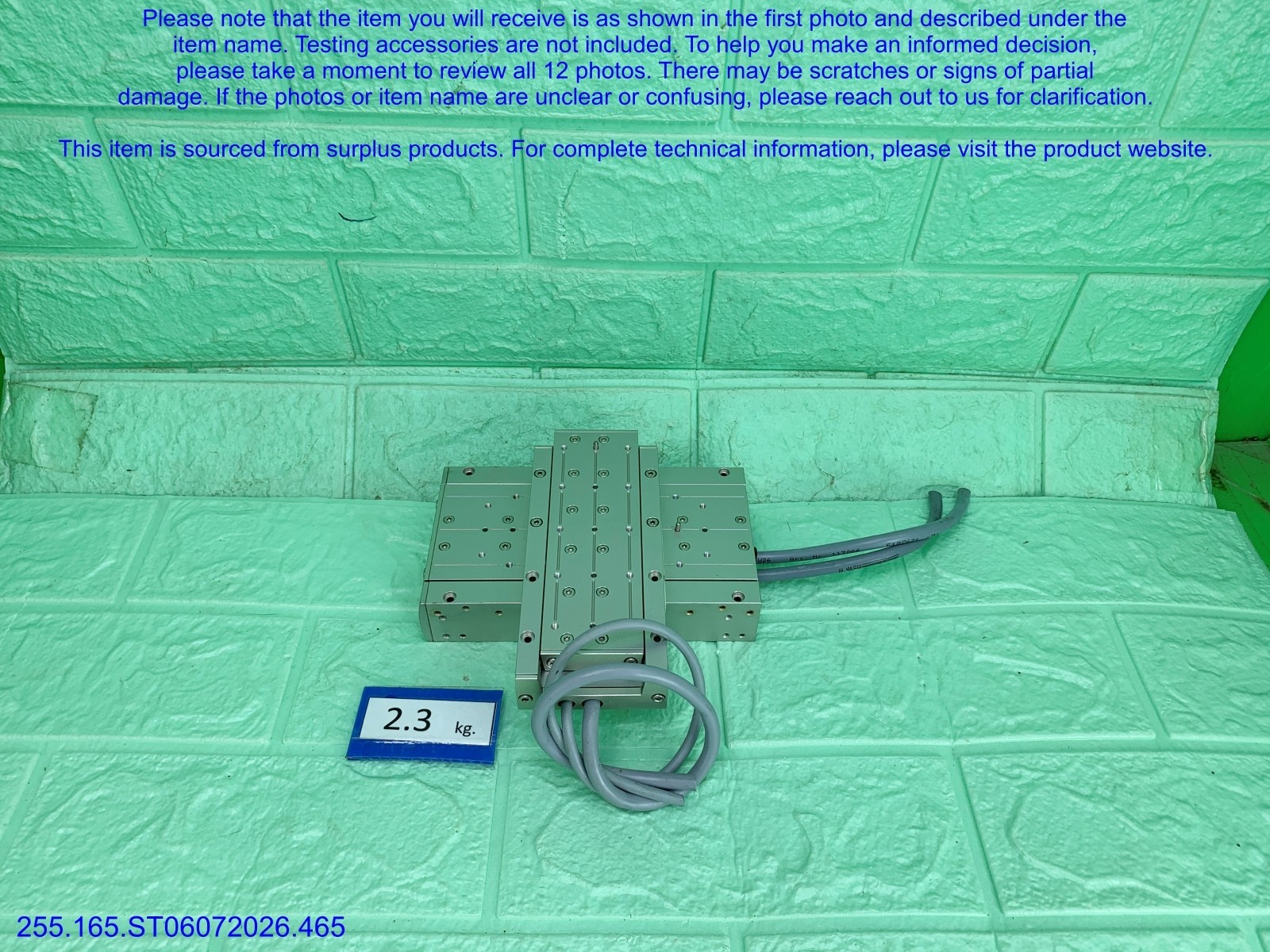 Jenny Science LINAX Lxc 80F40 Lxc 85F10 SHORT CABLE as in photos, sn:6494, DHL.