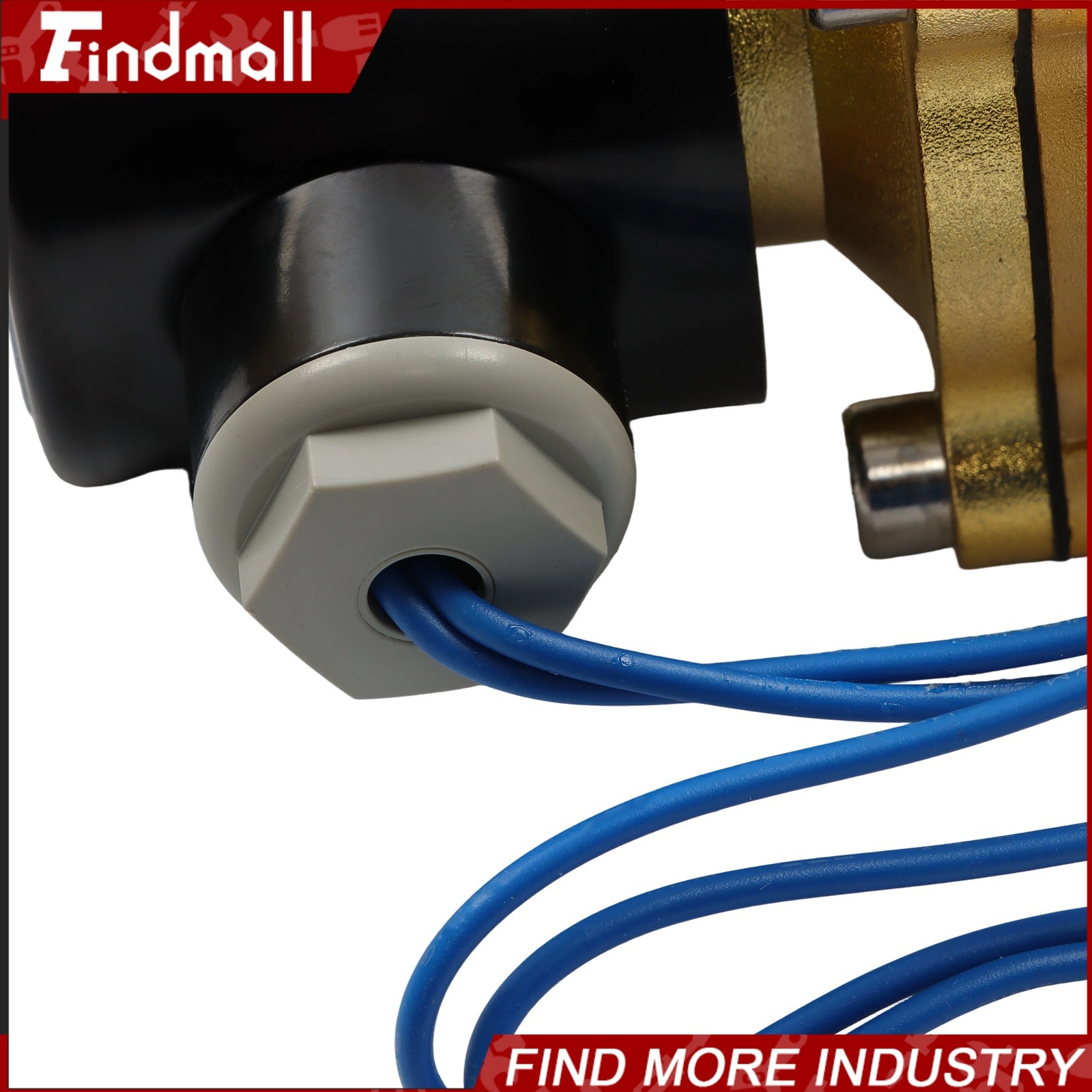 Findmall 3/4 Inch Solenoid Valve Air Water N/C Gas Oil Normally Closed 12V 220V