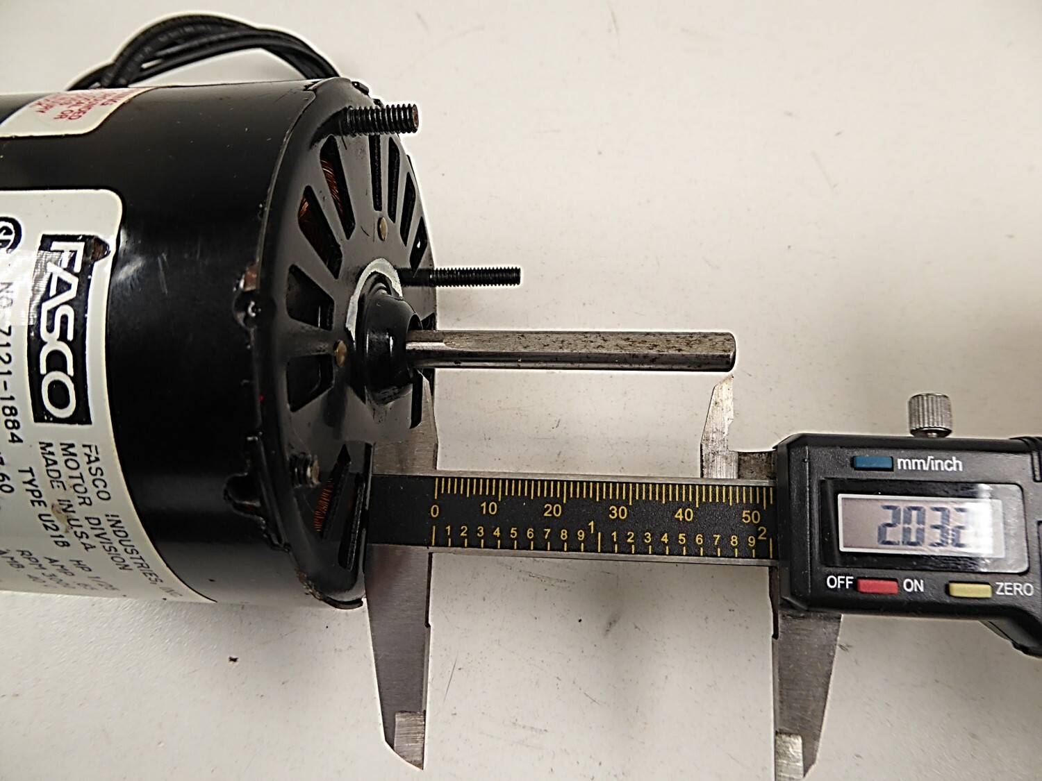 Fasco D216 1/25 HP 3000 RPM 230V NEW NO BOX