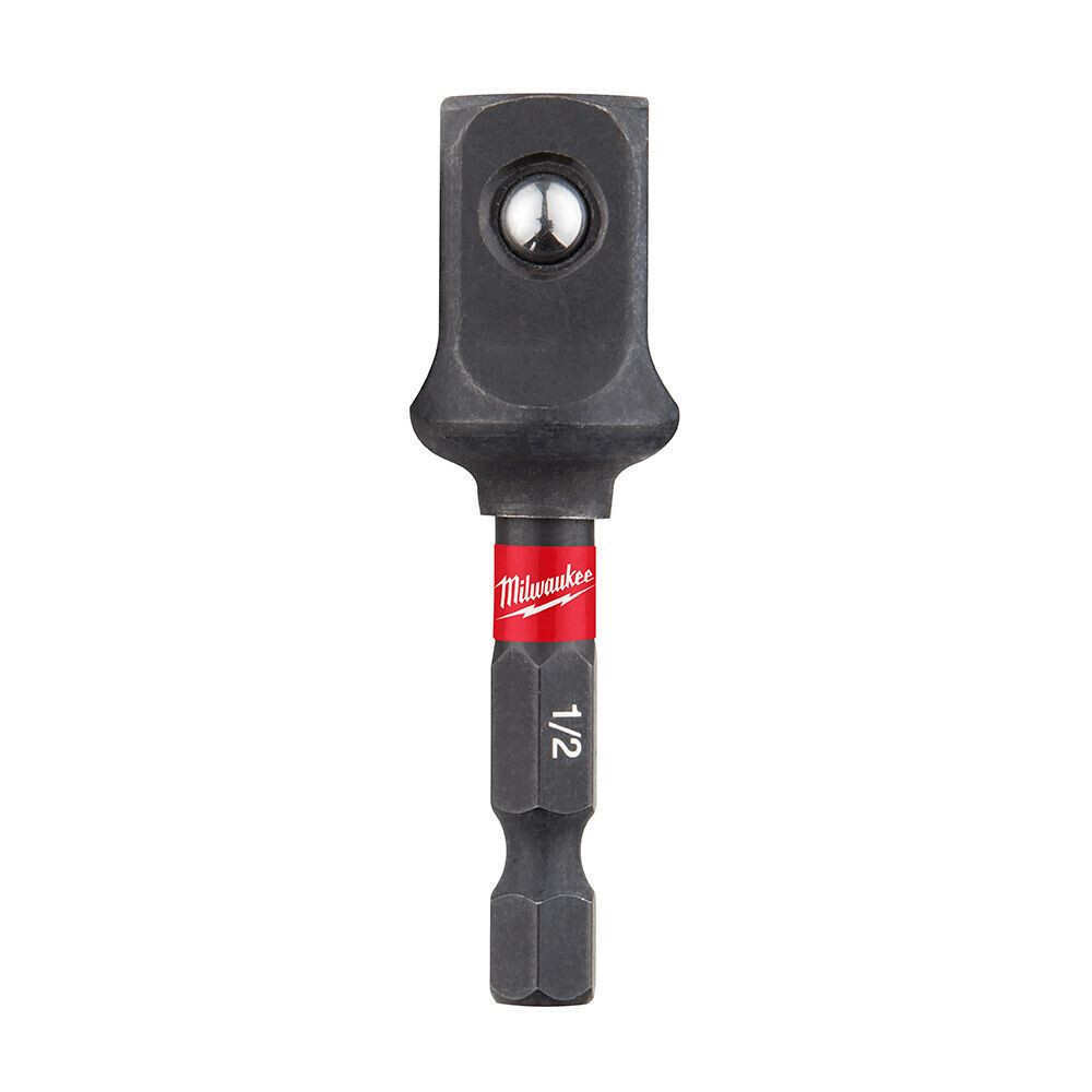 Milwaukee 48-32-5034 Shockwave 1/4 Hex to 1/2 Square Impact Socket Adapter