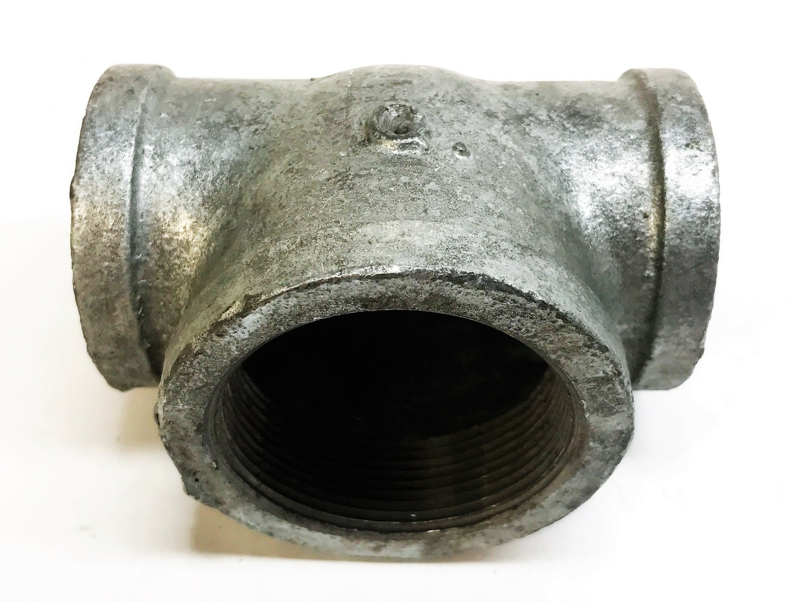 Unbranded Galvanized 1-3/4″ x 2-1/4″ x 1-3/4″ Tee Coupling [Lot of 2] NOS