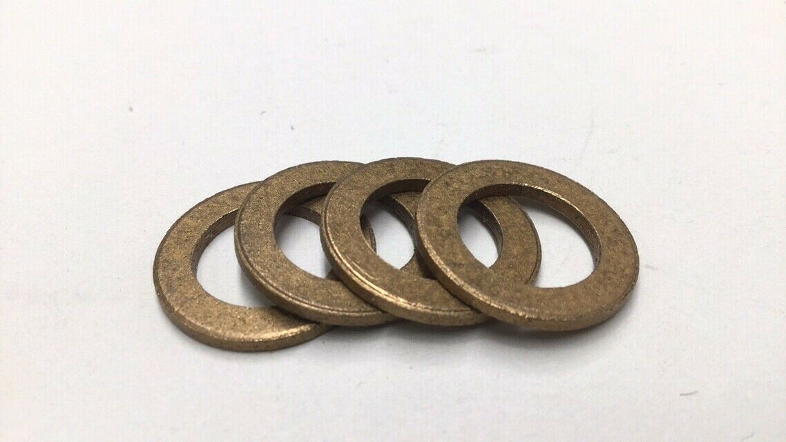 PCMC 10107F1698 Copper Washer 12mm Bore Paper Converting Machine Co (Pack Of 4)