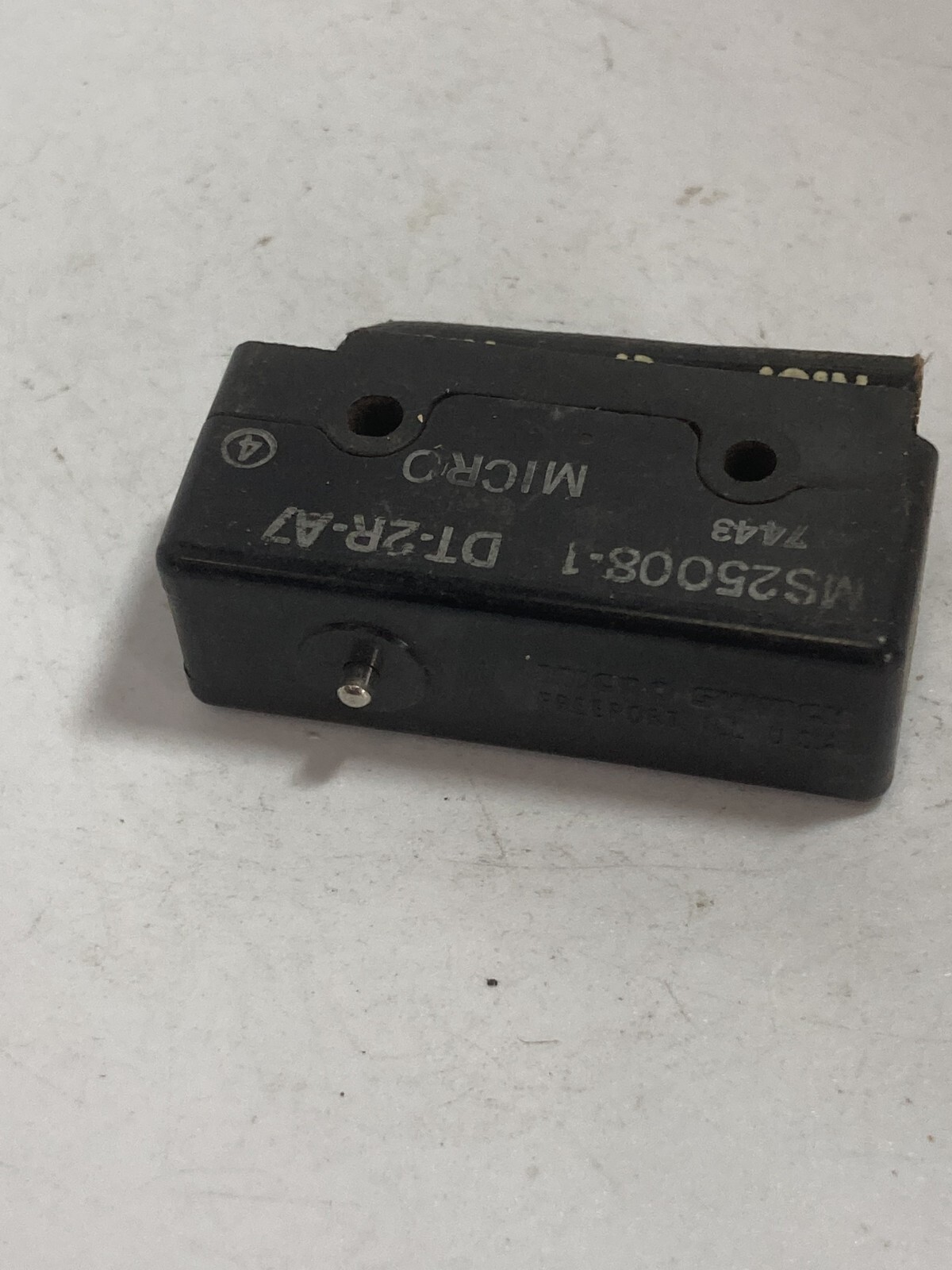 HONEYWELL MS25008-1 MICROSWITCH PIN PLUNGER 10A 250VAC