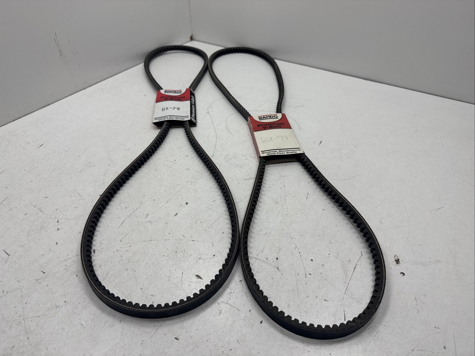 (Qty.2) Bando Power King BX-79 , BX79 , BX 79 , Cogged V-belts